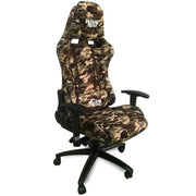 Cadeira Gamer Dazz Battle Red Nose, Camuflada, Almofadas de Cabeça e Lombar - Forcetech