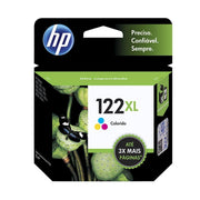 Cartucho de Tinta HP 122XL Colorido - CH564HB - Forcetech