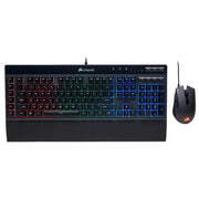 Combo Gamer Corsair Teclado K55 e Mouse Harpoon Iluminação RGB - Forcetech