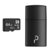 Cartão De Memória Multilaser MC164 2 em 1, Micro SD 64GB Classe 10 + Leitor USB - Forcetech