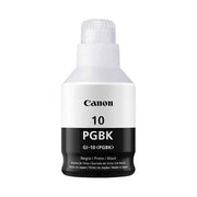 Refil de Tinta Canon Original GI-10BK Preto 170ml - Forcetech