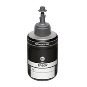 Refil De Tinta Epson 774 Preto 140Ml T774120-AL para Workforce M105 e M205, EcoTank L656, L606 e L1455, Rendimento até 6000 Páginas - Forcetech