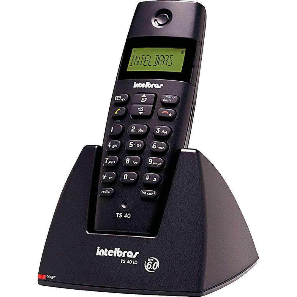 Telefone sem Fio Intelbras TS40ID ID de Chamadas