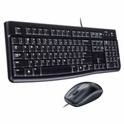 Kit Teclado e Mouse Logitech MK120 1000DPI ABNT2 - Forcetech