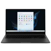 Notebook Usado Samsung Book 2 Intel Core i5 8GB RAM SSD 256GB 15.6" Vídeo Intel Iris XE Windows 11 - Cinza Chumbo