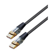 Cabo para iPhone Reforçado 1,20m, 60W Tipo C, 30W Lightning