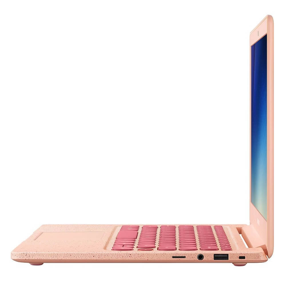 Samsung Rosa Notebook Notebook Usado Samsung Flash F30 Intel Celeron, 4GB RAM, SSD 64GB Tela