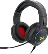 Headset Gamer Redragon Mento H270 RGB Drivers 50mm Preto