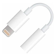 Adaptador Kaipitan J-002 Lightning para P2 de 3,5 mm Fêmea, Branco - Forcetech