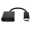 Cabo MD9 Mini DisplayPort M x HDMI F 15cm Preto - 6274 - Forcetech