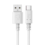 Cabo Tipo-C ELG Reversível 2 Metros Branco - TCUSB2 - Forcetech