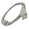 Cabo MXT Extensão USB Macho + USB Fêmea 2.0 Cinza 1,8 Metros - Forcetech