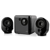 Caixa de Som 2.1 Multilaser SP166 Subwoofer 15W RMS USB Preto/Grafite - Forcetech