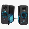 Caixa de Som Gamer JBL Quantum Duo LED - Forcetech