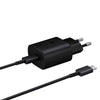 Carregador Samsung TA800 Tipo-C Super Fast Charging Preto 25W - Forcetech