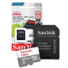 Cartão De Memória Micro SD Sandisk Ultra 64gb Classe 10 Até 100Mb/s Com adaptador SD - Forcetech
