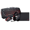 Combo Gamer Dazz Arsenal 4 em 1 Teclado + Mouse + Mousepad + Headset - Forcetech