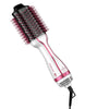 Escova Secadora Gama Italy Glamour Pink Brush 3D, 3 velocidades, 1200W de Potência, Branco e Rosa, 220V - Forcetech