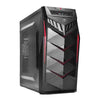 Gabinete Gamer C3Tech MT-G70BK Sem fonte Preto/Vermelho - Forcetech