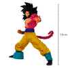 Action Figure Goku Super Sayajin 4 Full Scratch Dragon Ball GT Bandai, 18 cm de Altura - Forcetech