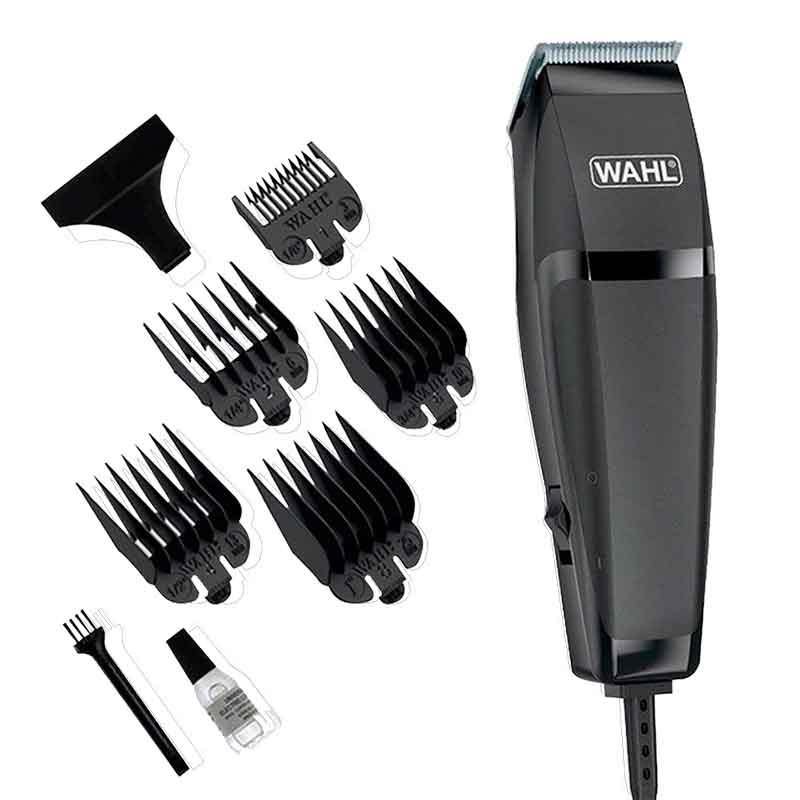 Máquina de Cortar Cabelo Wahl Easy Cut com 5 Pentes 110V Preta - Forcetech