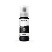 Refil De Tinta Epson T554 Preto 70 ml T554120-AL para EcoTank L8180, Rendimento até 6700 Páginas - Forcetech