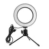 Ring Light MD9 Led Com Tripe, USB 16cm, Com Tripe, USB - Forcetech