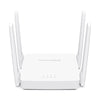 Roteador Mercusys AC10 Wireless Dual Band AC1200 4 Antenas,  IPTV e IPv6, Branco - Forcetech