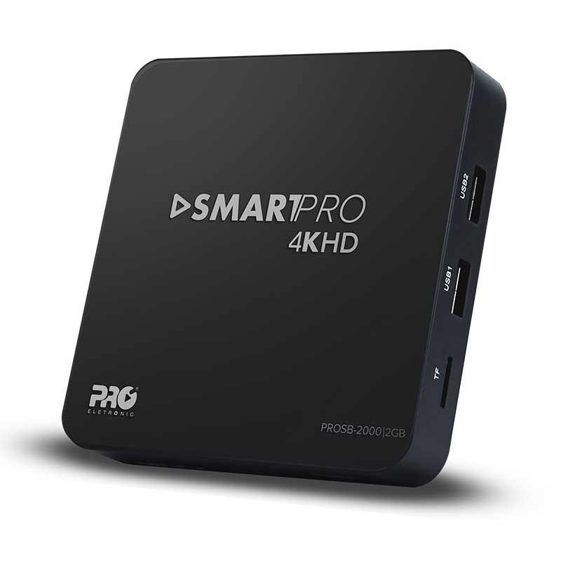Smart Box Android TV Pro Eletronic 4k SmartPRO