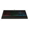 Teclado Gamer Corsair K55 LED RGB ABNT2, Proteção IP42, Anti-ghosting, Apoio de Pulso - Forcetech