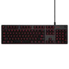 Teclado Gamer Mecânico Logitech G413 Carbon, LED Vermelho, ABNT2 - Forcetech