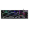 Teclado Óptico-Mecânico Gamer Redragon AMSA Pro, RGB, Switch Redragon V-Optical MK1 Blue, ABNT2 K592RGB-PRO - Forcetech
