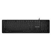 Teclado Movitec Office OTF-02, Multimídia, Retroiluminado, Padrão ABNT2, Teclas Slim, USB Plug and Play - Forcetech