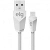 Cabo Lightning ELG Recarga e Sincronização 1 Metro Branco L810 - Forcetech