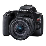 Câmera Canon Digital Profissional EOS Rebel SL3 Com Lente 18-55mm - Forcetech