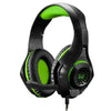 Headset Gamer Warrior Rama PH299 LED Verde - Forcetech